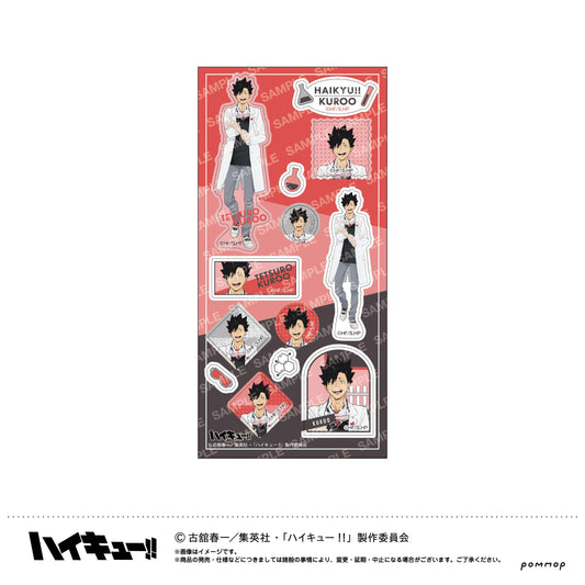 《排球少年》貼紙-上課!!-(E 黑尾鐵朗)