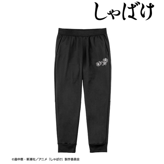 しゃばけ_XXL碼_鳴家戱畫印花男女同款衛褲