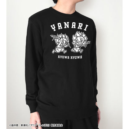 L碼 鳴家戱畫印花女士衛衣