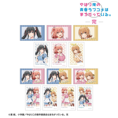 《我的青春戀愛物語果然有問題》新繪美式餐廳ver. 隨機拍立得風格插畫卡（單品/全套BOX）【BOX／13包入】