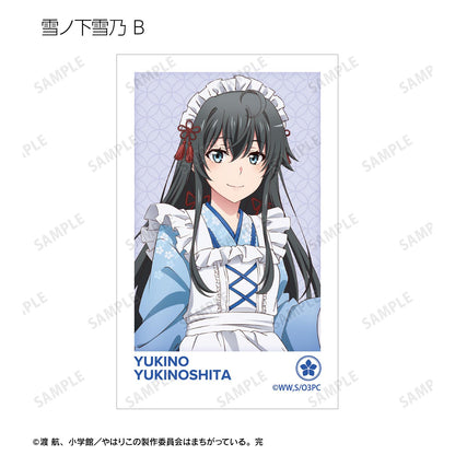 《我的青春戀愛物語果然有問題》新繪和風女僕服ver. 交易用拍立得風格插畫卡（單位/全套BOX）【BOX／13包入】