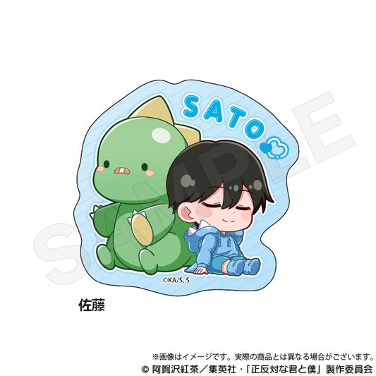 正反對的你和我_異形剪裁貼紙 ぎゃおコレver. 佐藤