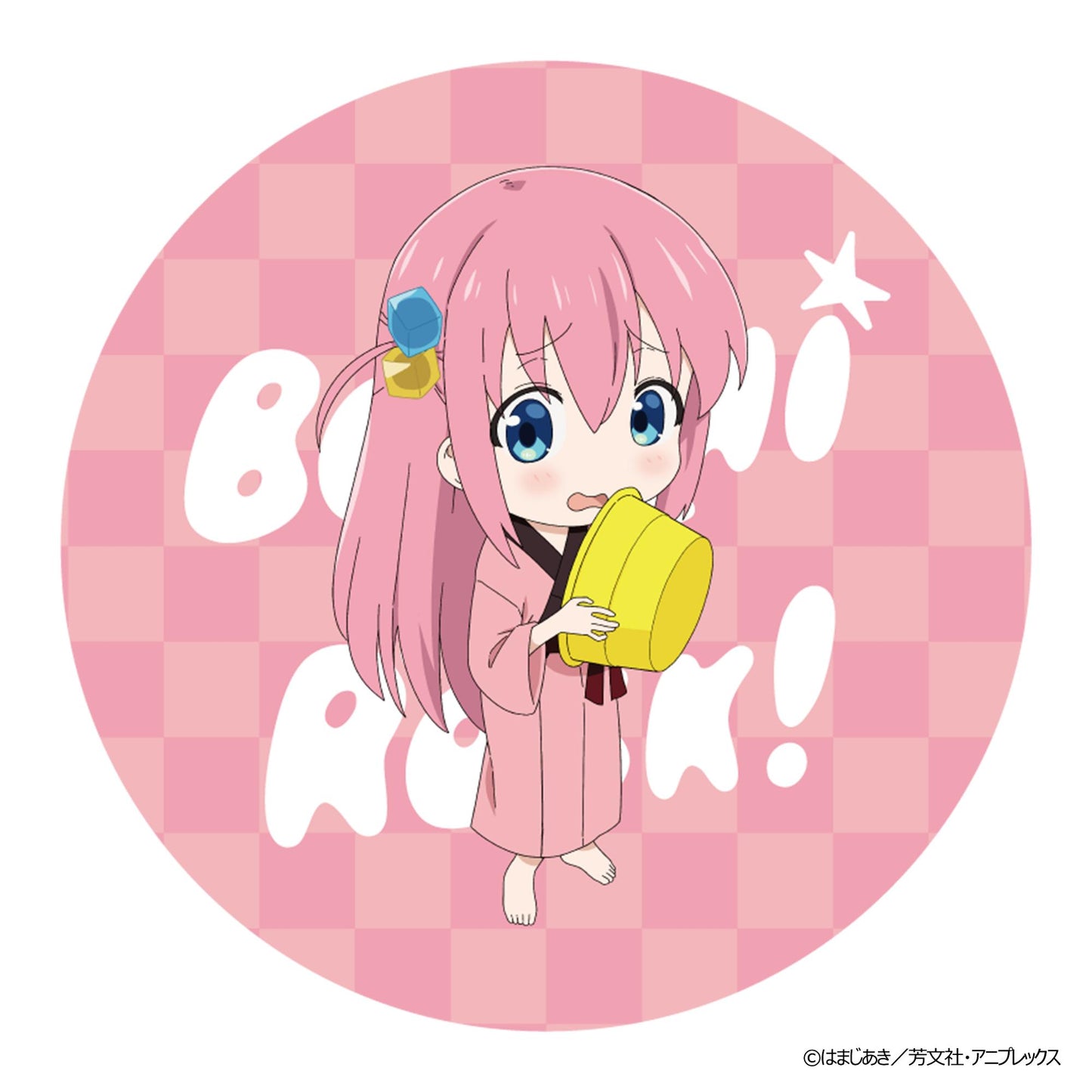 《孤獨搖滾!》浴衣溫泉系列 隨機徽章（共8款）【BOX／8個裝】