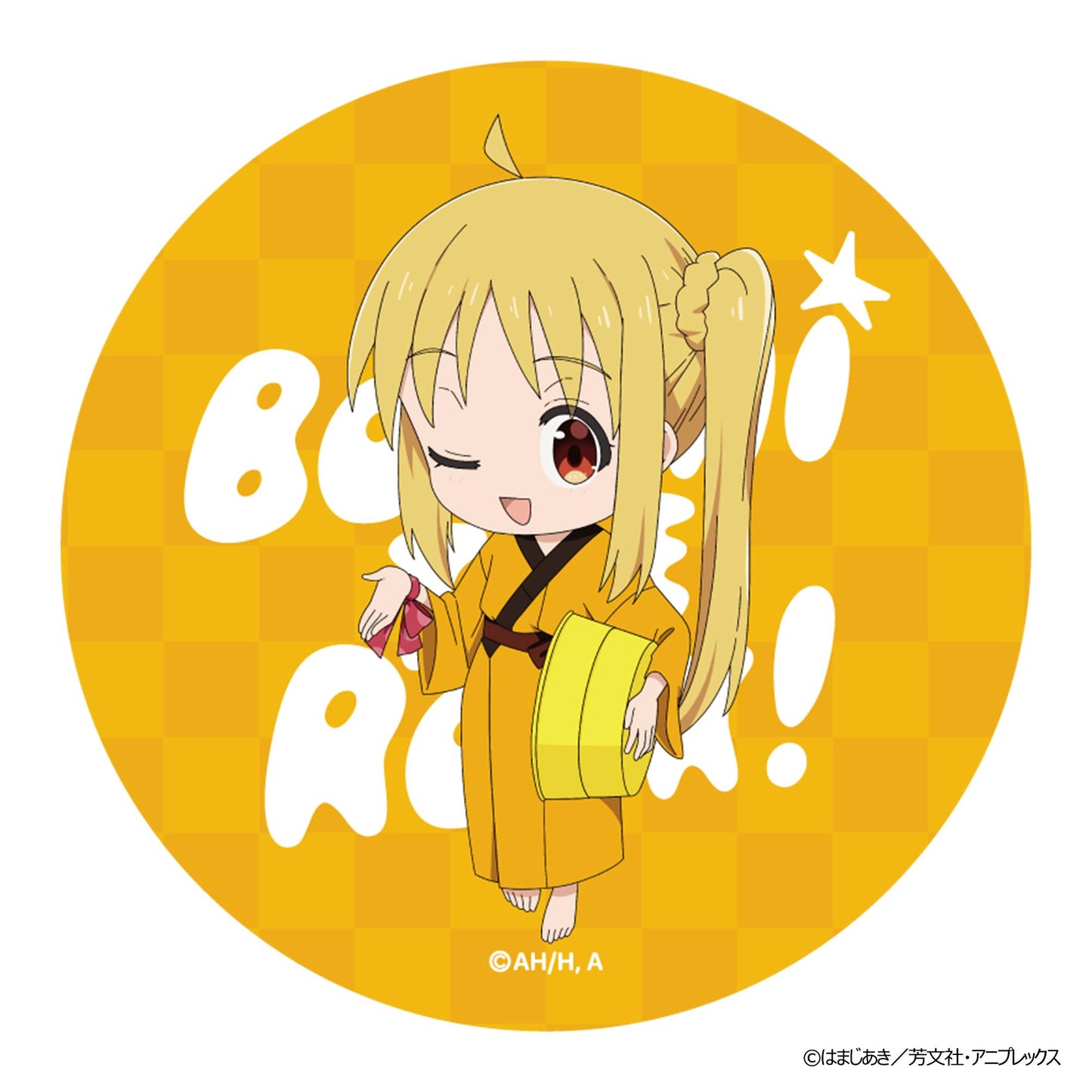 《孤獨搖滾!》浴衣溫泉系列 隨機徽章（共8款）【BOX／8個裝】