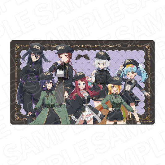 劇場版《佐賀偶像是傳奇 夢銀河天堂》橡膠桌墊 軍事洛麗塔款