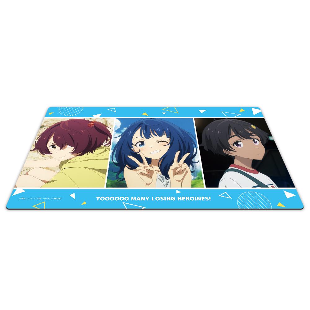 負け女主太多了！_角色橡膠墊 杏菜&檸檬&知花 vol.2