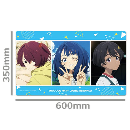 負け女主太多了！_角色橡膠墊 杏菜&檸檬&知花 vol.2