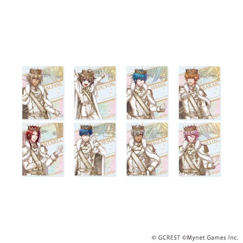 《夢王國與沉睡的100王子》亞克力卡片11/全套（共8種）（官方插畫）【全套／8個裝】