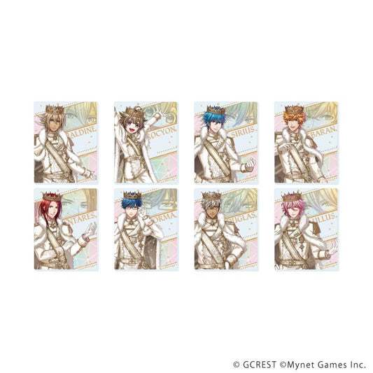 《夢王國與沉睡的100王子》亞克力卡片11/全套（共8種）（官方插畫）【全套／8個裝】