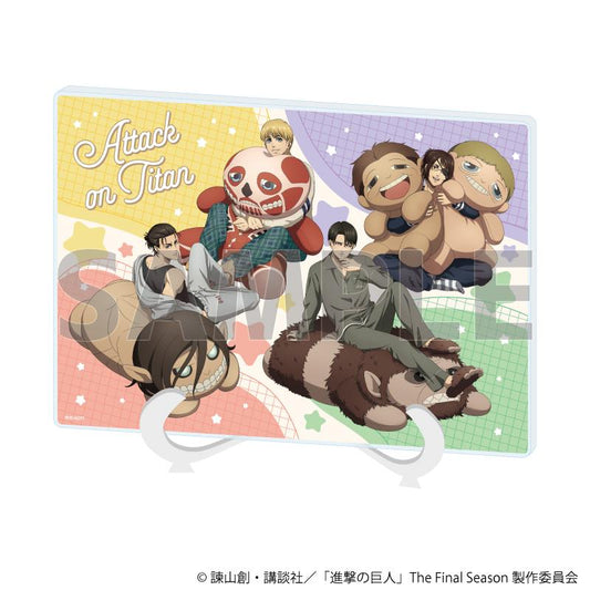 《進擊的巨人》The Final Season_(A5尺寸)_亞克力藝術板01/休閒版(新繪插畫)