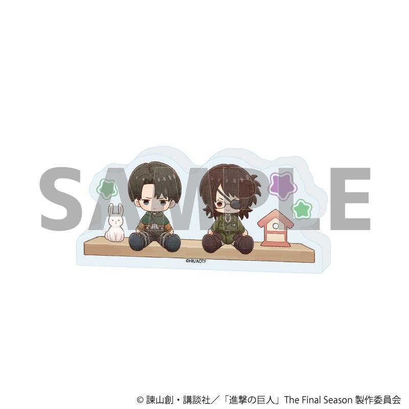 《進擊的巨人》The Final Season 收藏積木02/毛絨玩偶ver. B（GraffArt插畫）