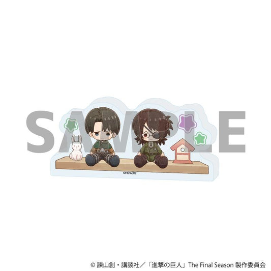 《進擊的巨人》The Final Season 收藏積木02/毛絨玩偶ver. B（GraffArt插畫）