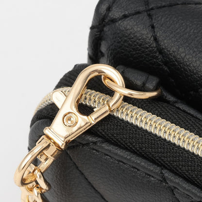 愛心毛絨鏈條錢包