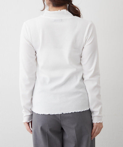 【2件套】羅紋內搭&荷葉邊吊帶連衣裙