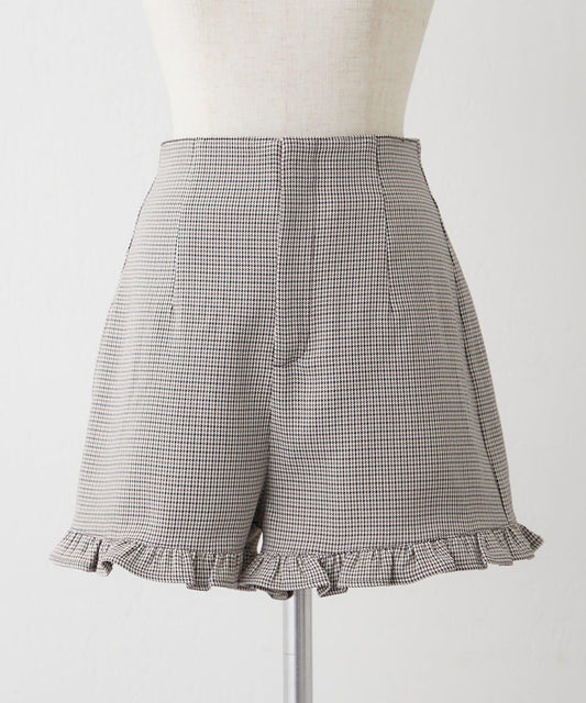 【2026春夏】下襬荷葉邊短褲