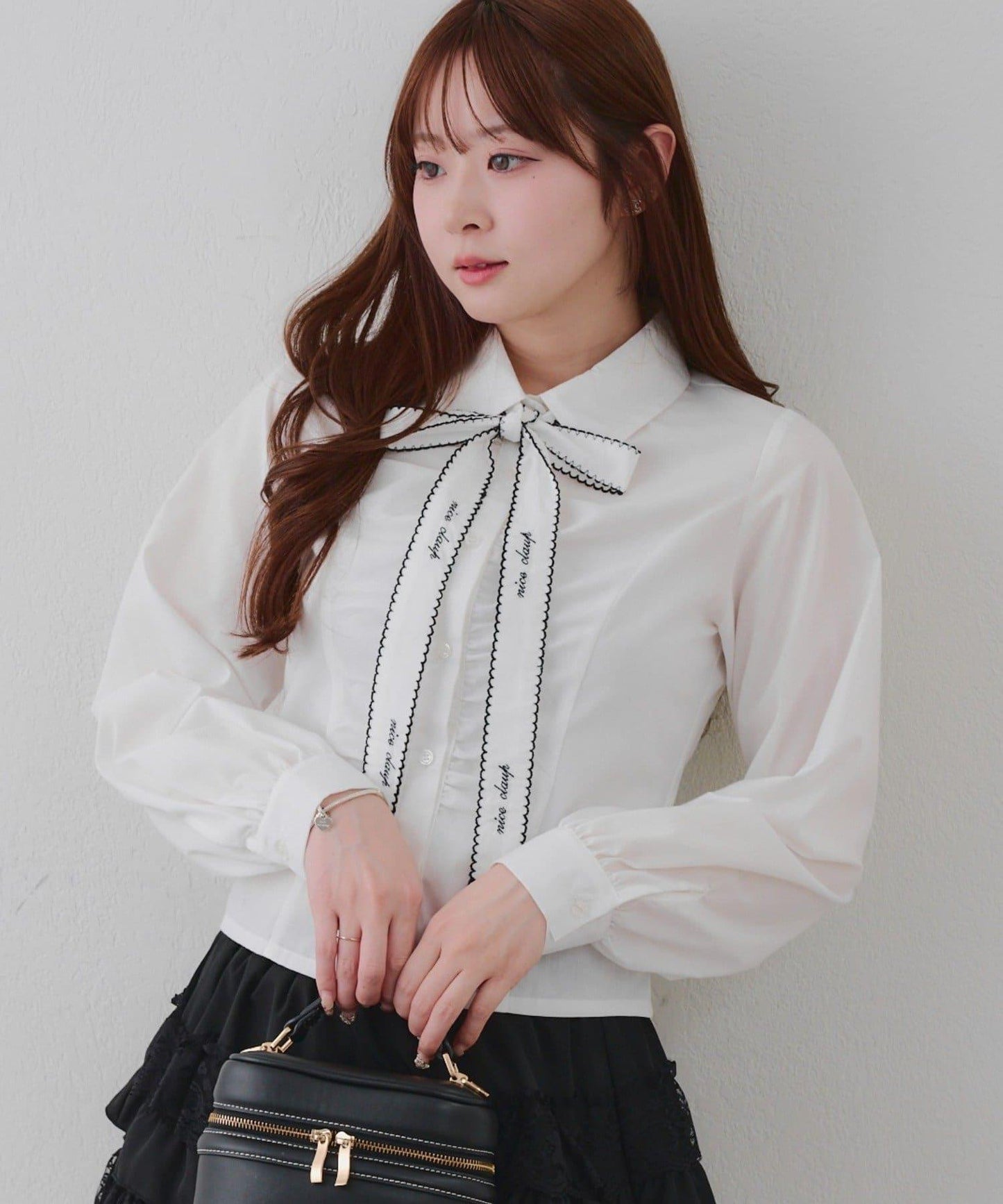 【2026春夏】多款蝴蝶結領女襯衫