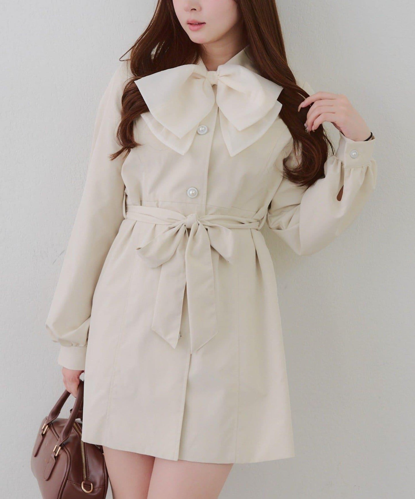 【2026春夏】多蝴蝶結女童風衣