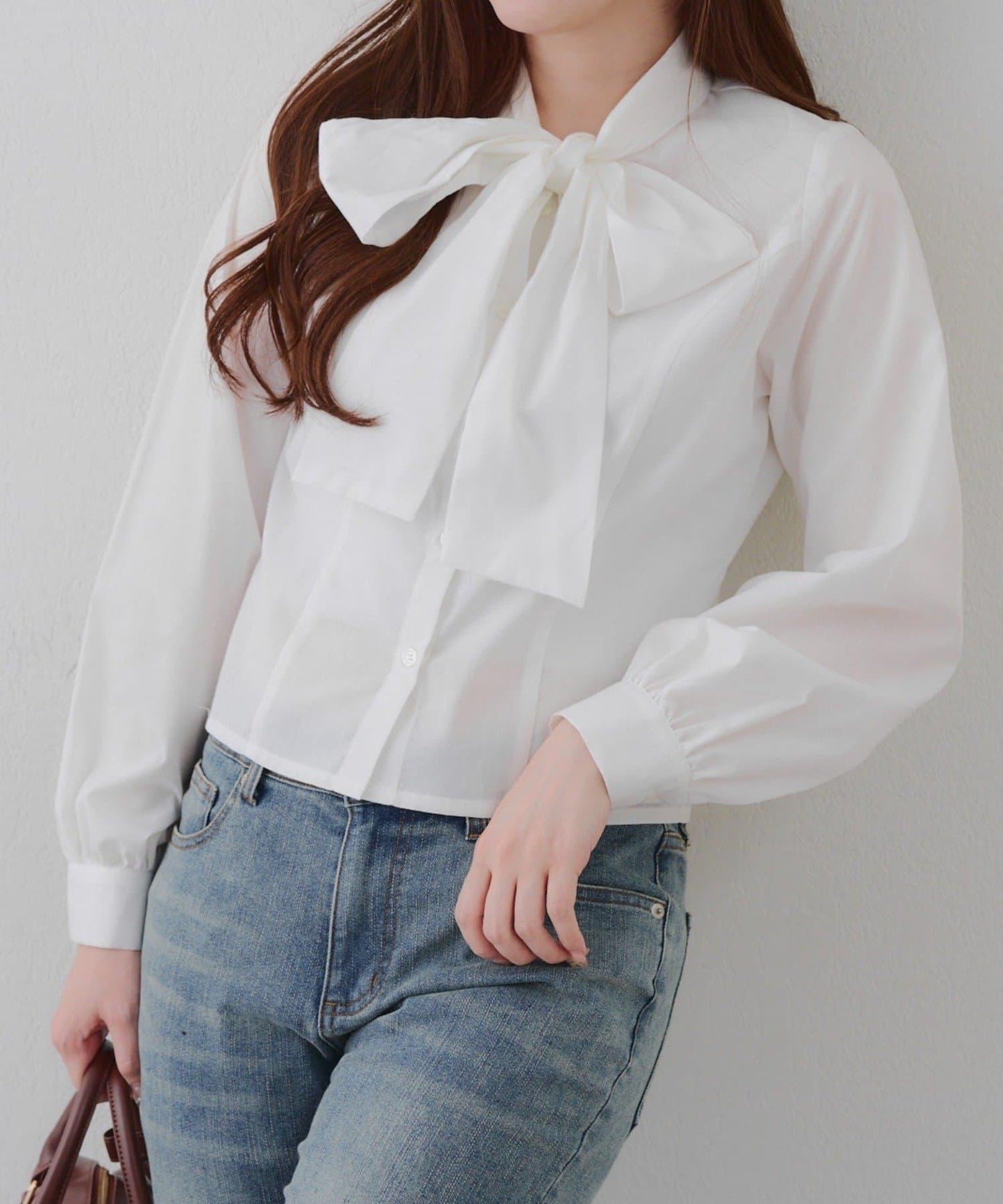 【2026春夏】多款蝴蝶結領女襯衫