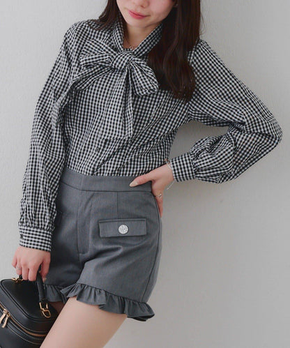 【2026春夏】多款蝴蝶結領女襯衫