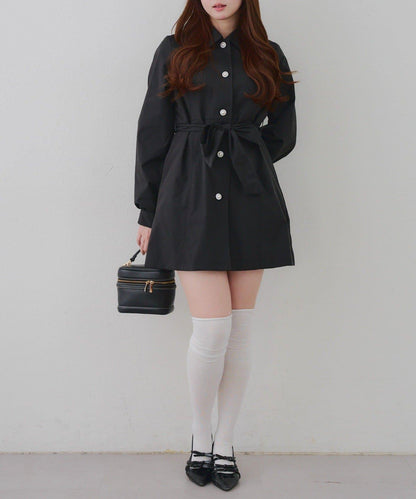 【2026春夏】多蝴蝶結女童風衣