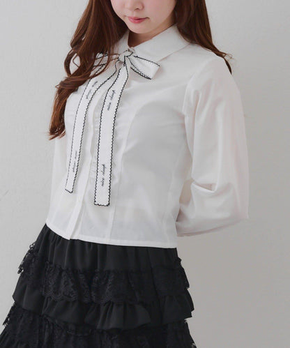 【2026春夏】多款蝴蝶結領女襯衫