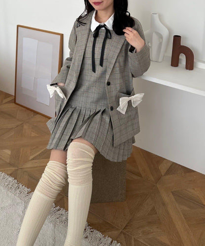 【2026春夏】百褶吊帶連衣裙