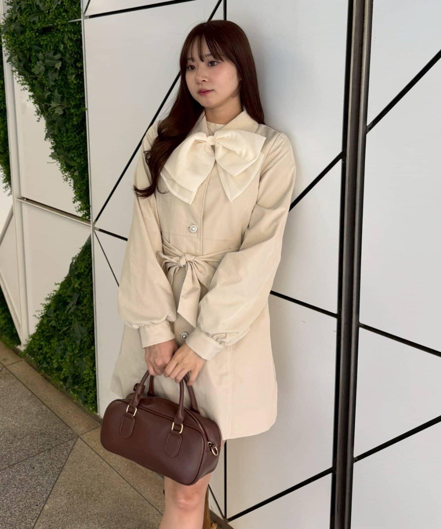 【2026春夏】多蝴蝶結女童風衣