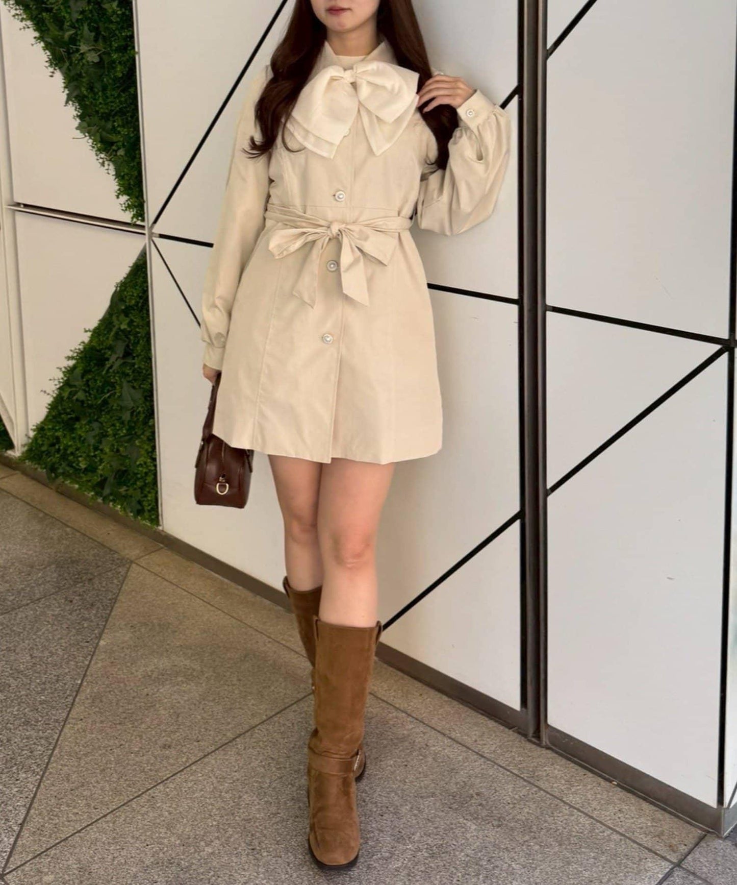 【2026春夏】多蝴蝶結女童風衣