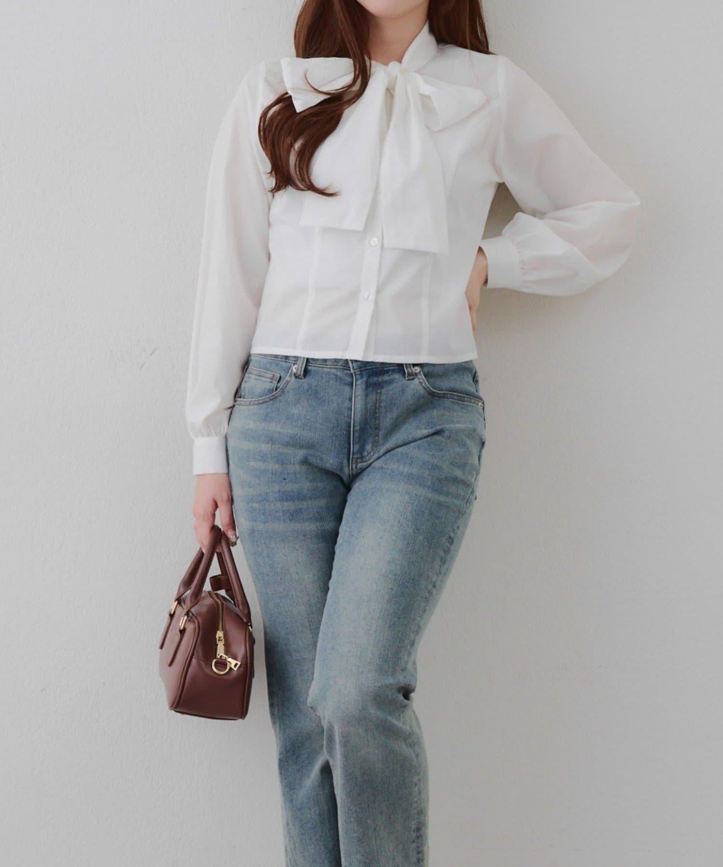 【2026春夏】多款蝴蝶結領女襯衫