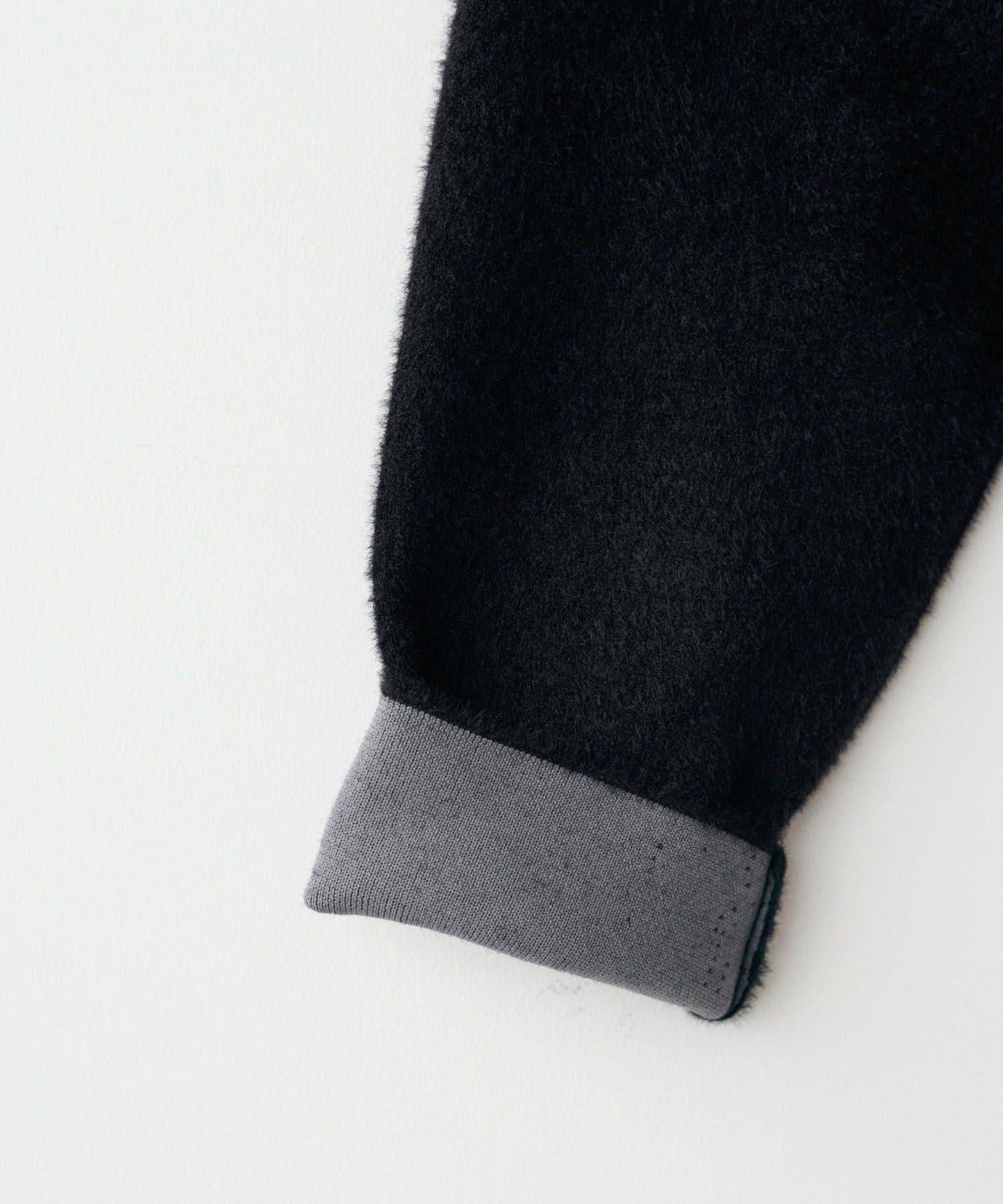 【LARUTA】仿貂毛觸感雙面兩穿針織衫