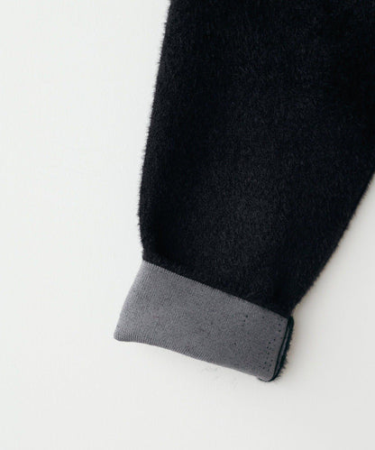 【LARUTA】仿貂毛觸感雙面兩穿針織衫