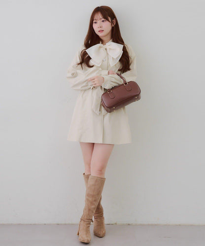 【2026春夏】多蝴蝶結女童風衣