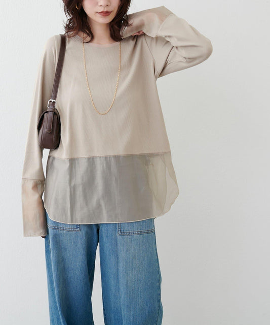 透視打底長袖T恤