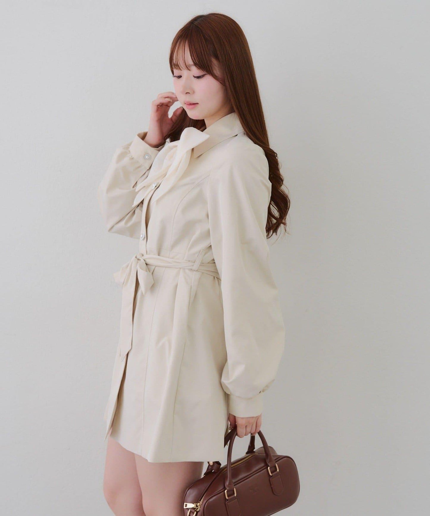 【2026春夏】多蝴蝶結女童風衣