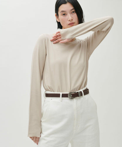 帶拇指孔長袖T恤