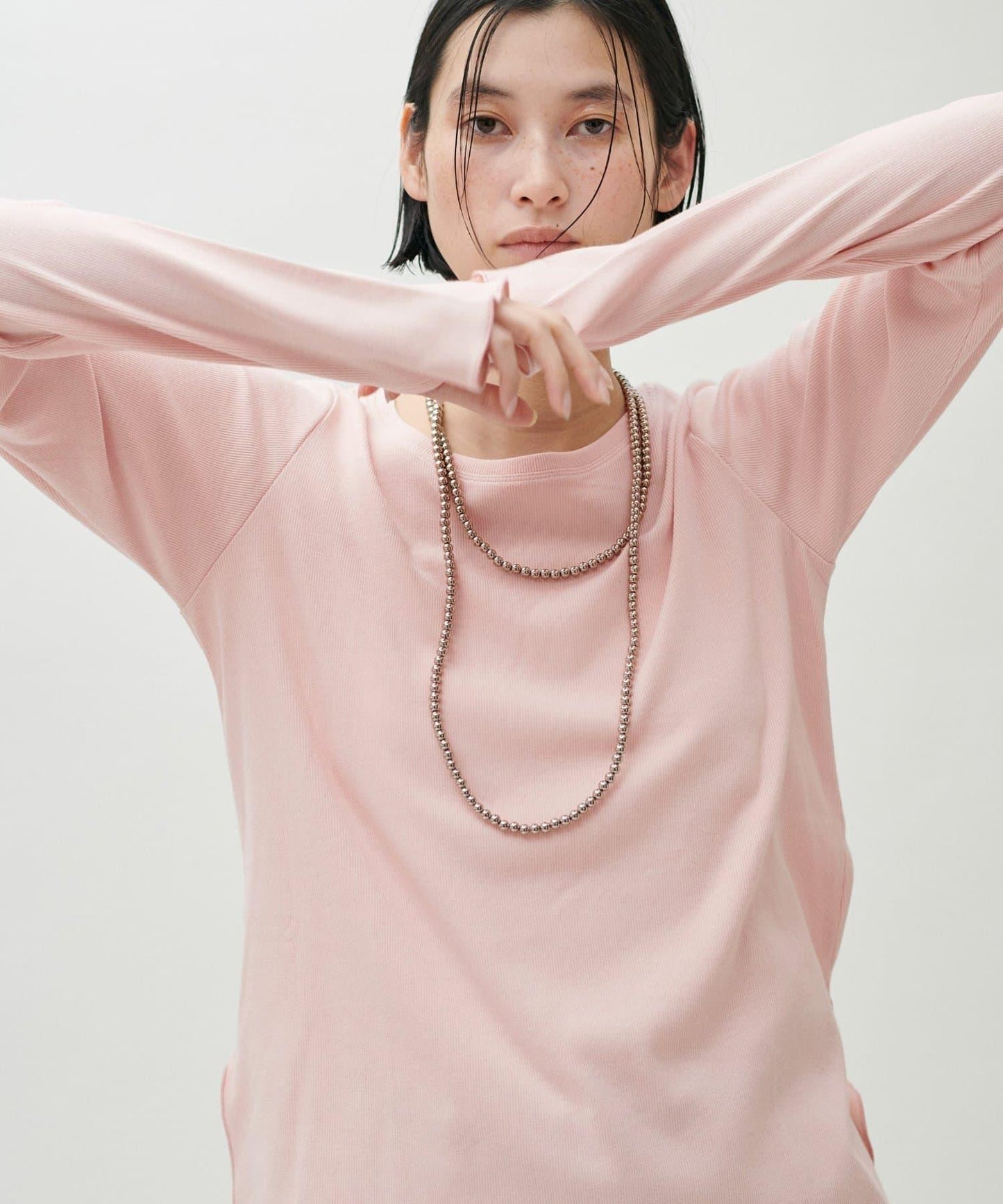 帶拇指孔長袖T恤