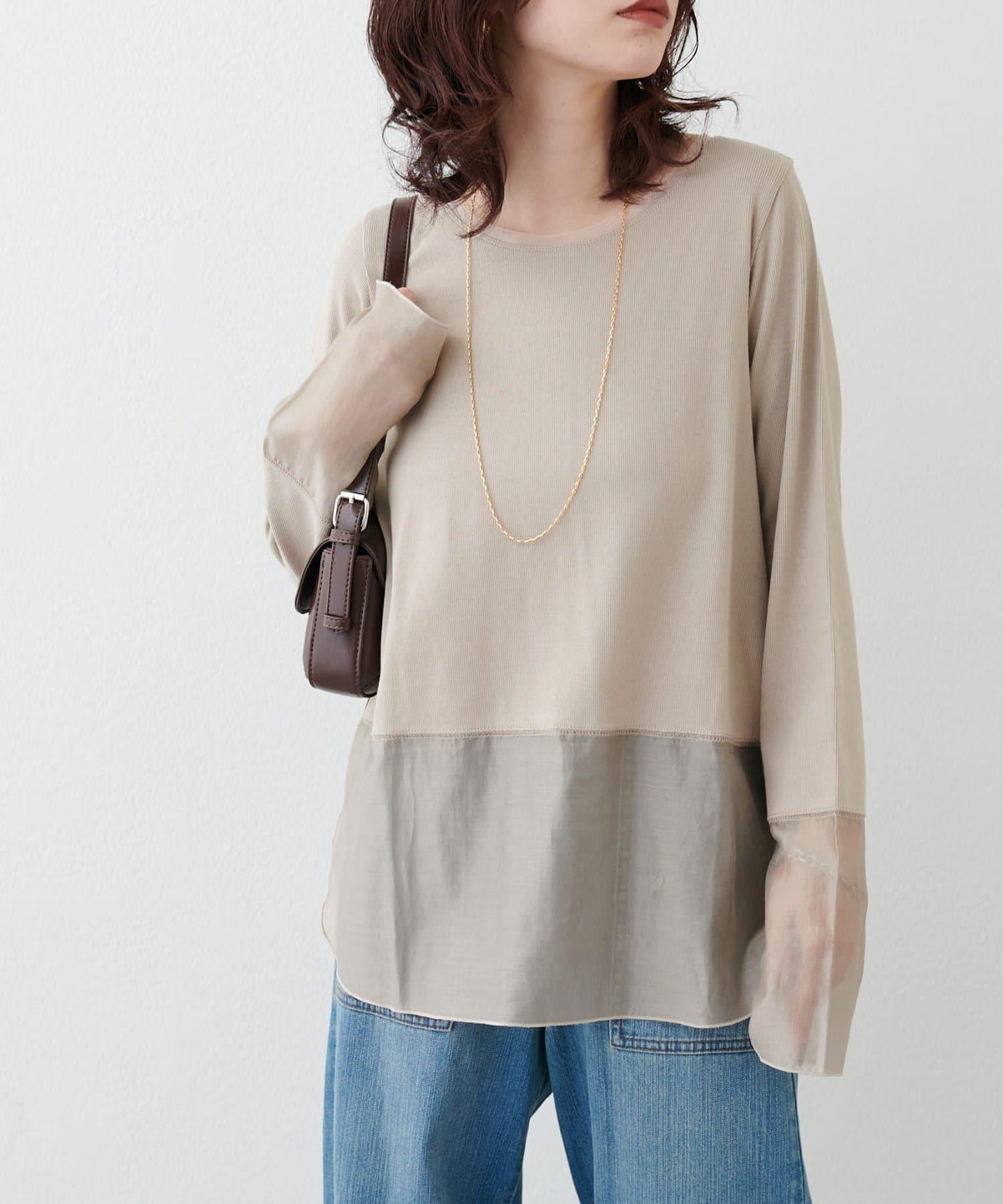 透視打底長袖T恤