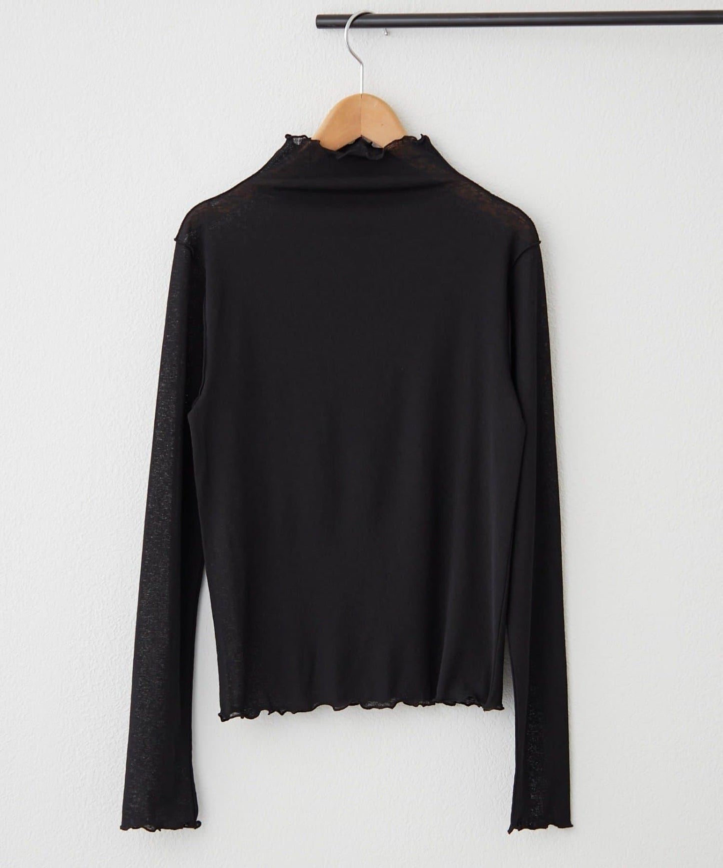 【2026春夏】推薦疊穿，透視網紗高領套頭衫