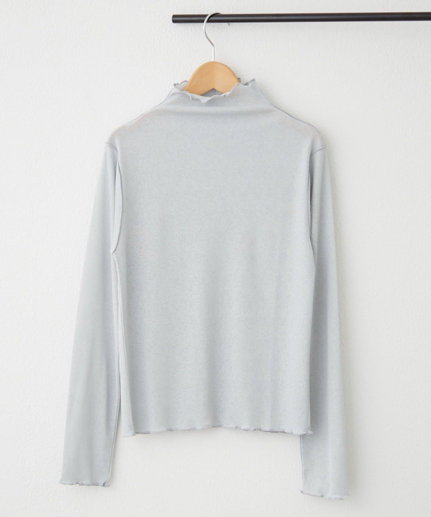 【2026春夏】推薦疊穿，透視網紗高領套頭衫