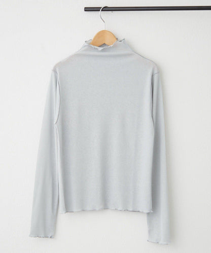 【2026春夏】推薦疊穿，透視網紗高領套頭衫