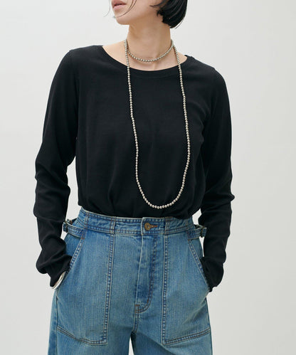 帶拇指孔長袖T恤