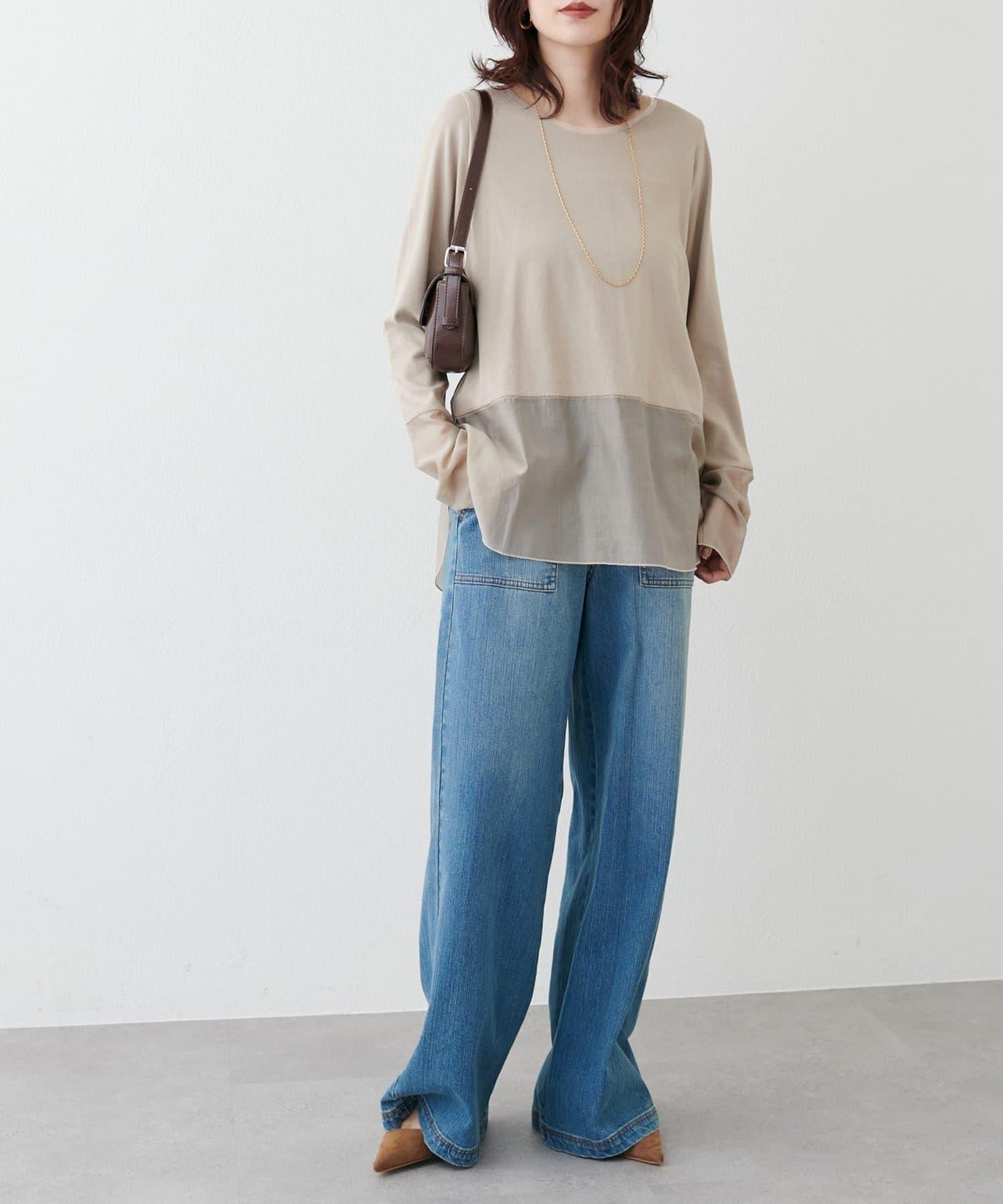 透視打底長袖T恤