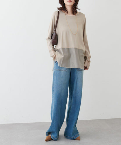 透視打底長袖T恤