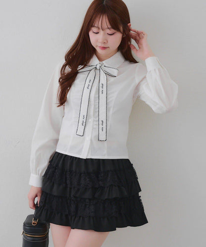 【2026春夏】多款蝴蝶結領女襯衫