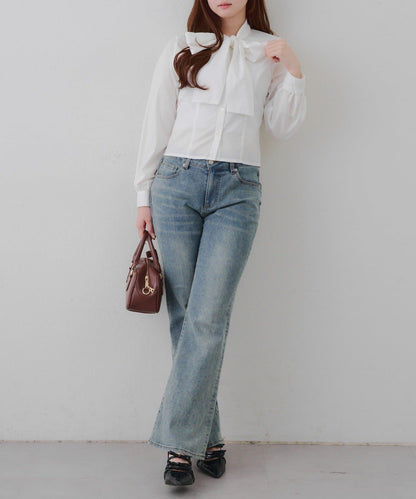 【2026春夏】多款蝴蝶結領女襯衫