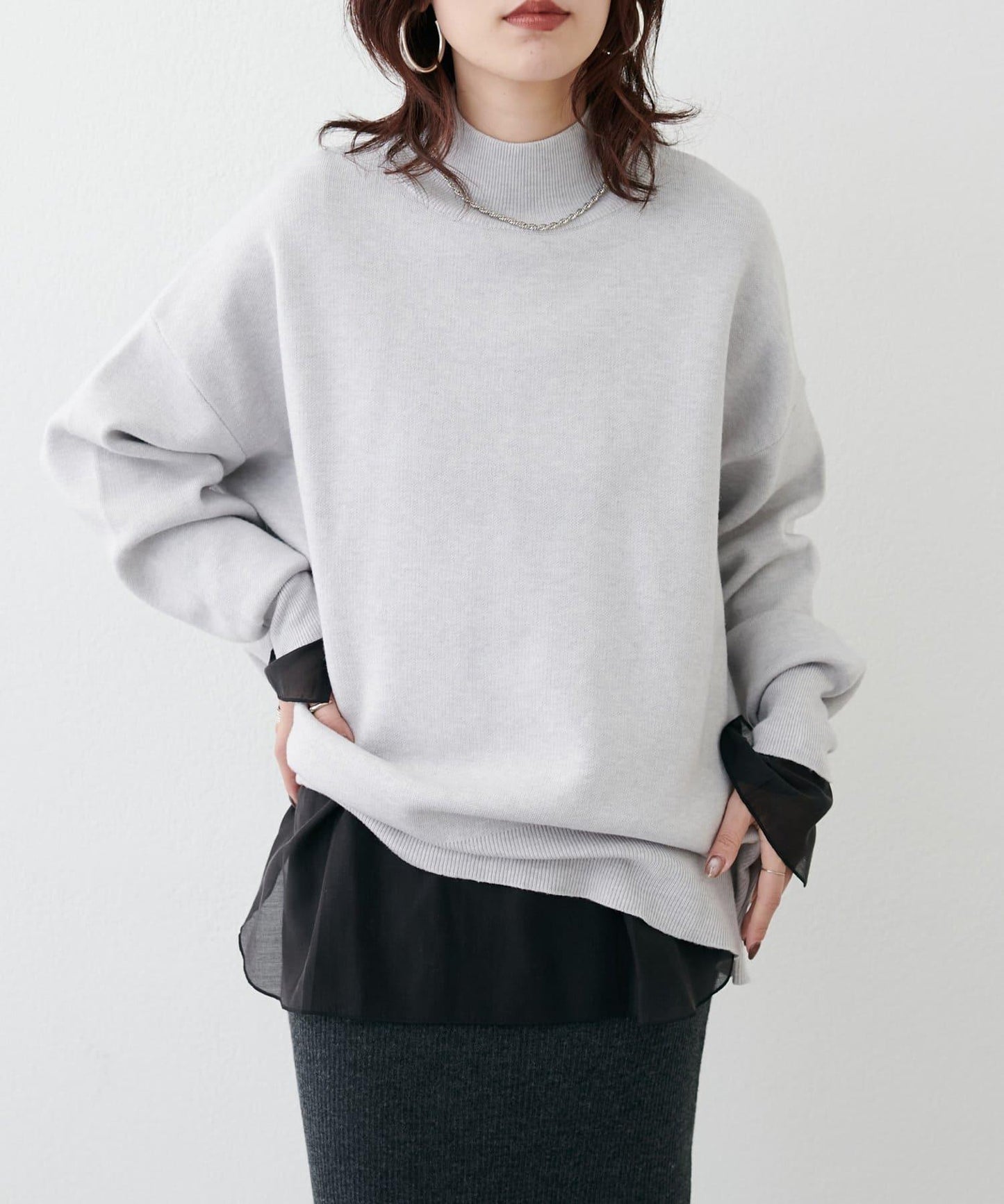 透視打底長袖T恤