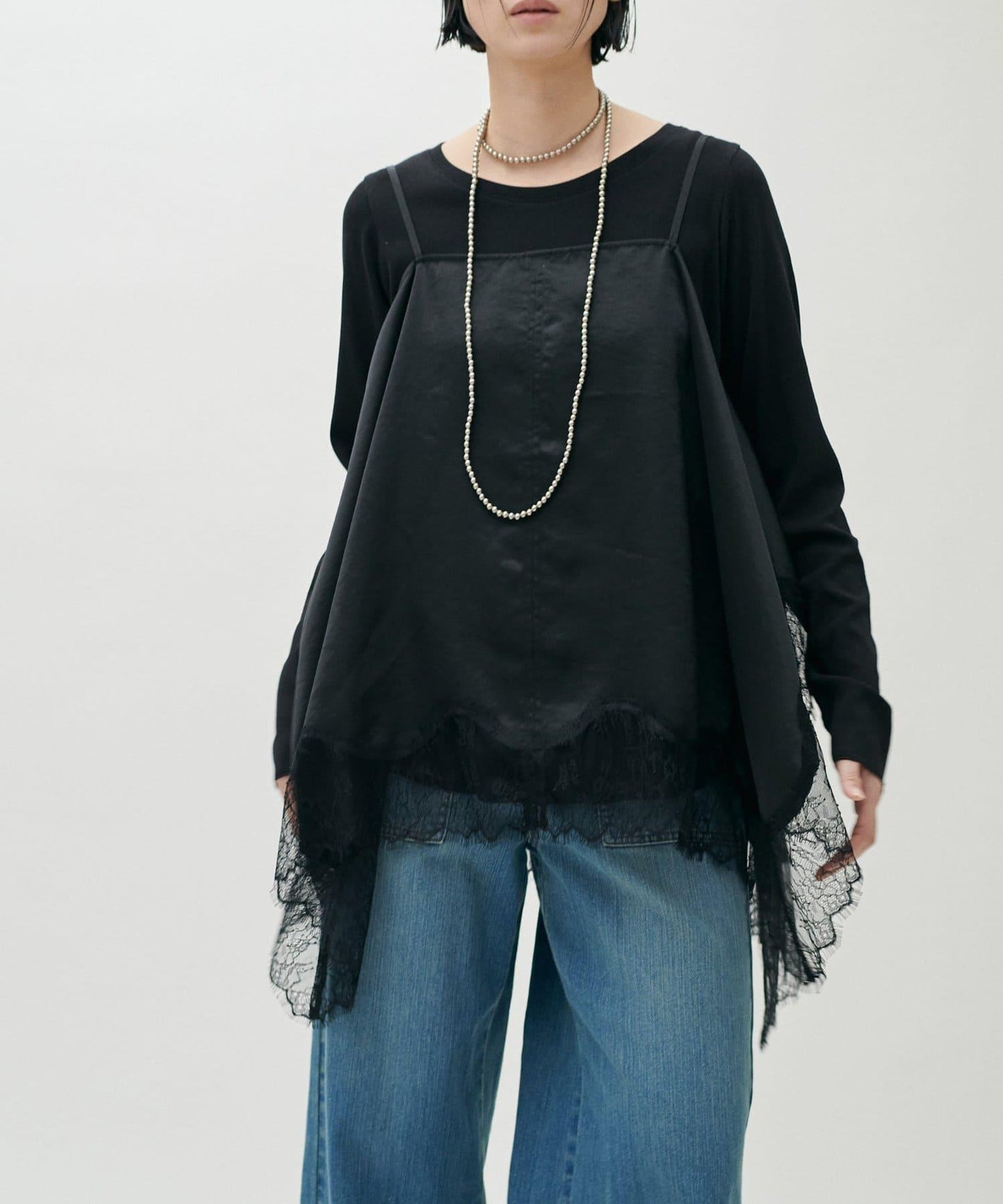 帶拇指孔長袖T恤