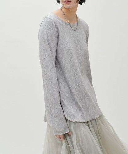 帶拇指孔長袖T恤