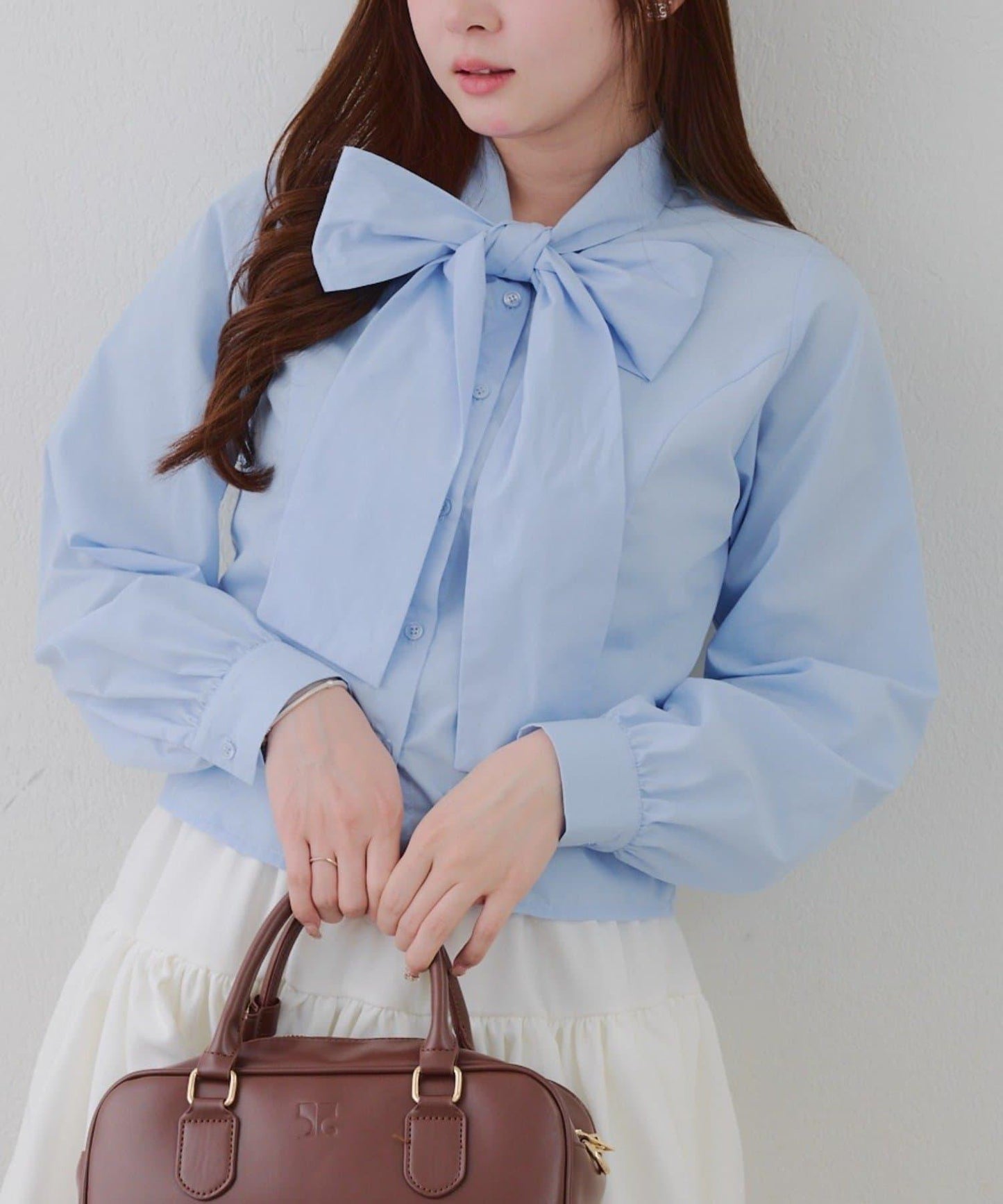 【2026春夏】多款蝴蝶結領女襯衫