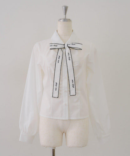 【2026春夏】多款蝴蝶結領女襯衫